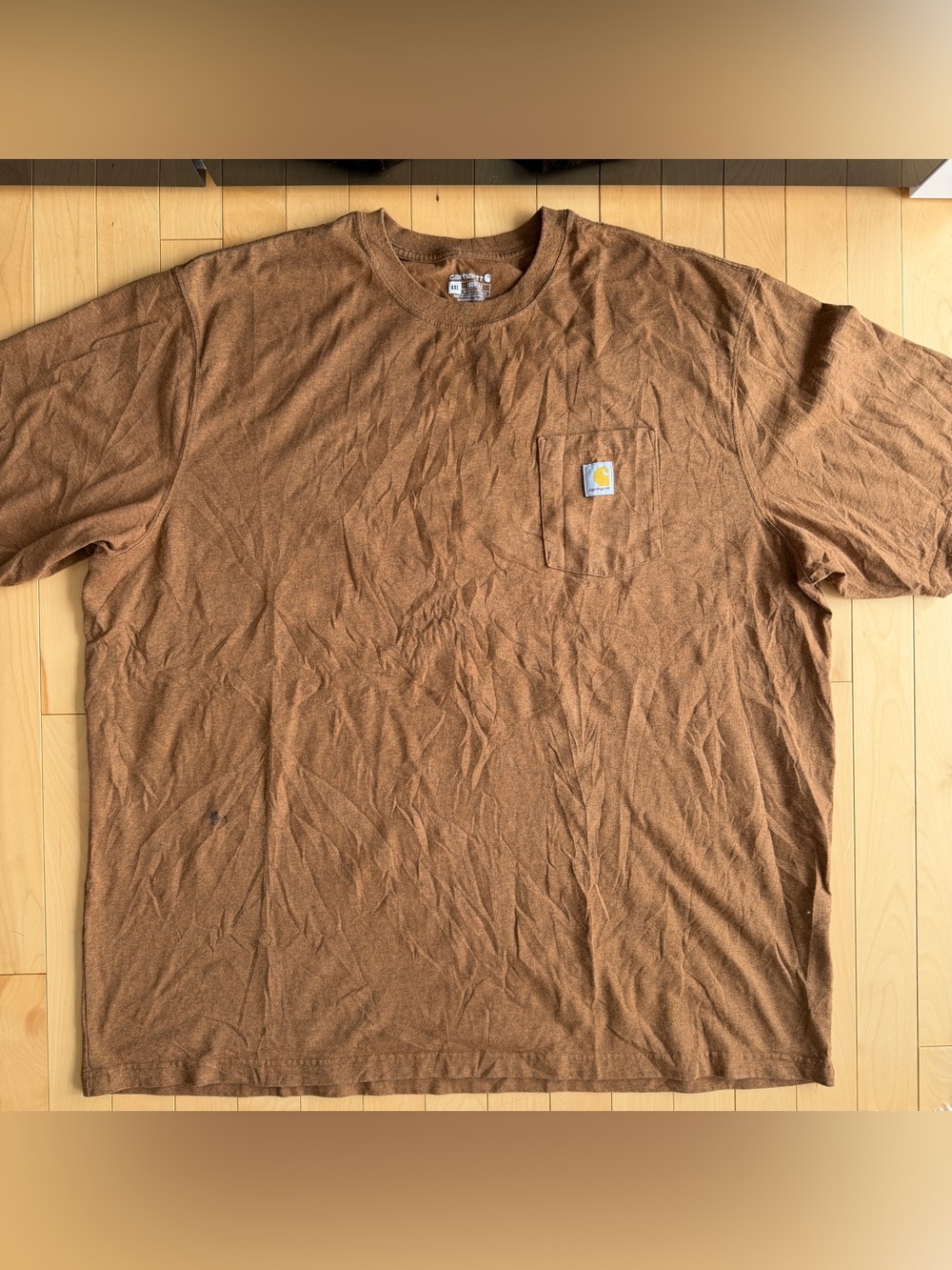 Carhartt brown men’s t shirt size 4XL